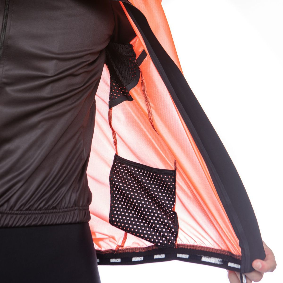 Chaqueta Ciclismo Bioracer SpeedW Hombre EpicRainyFluoOrange