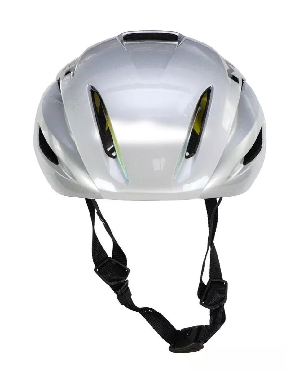 Casco de Ciclismo Met Manta Mips White Holográfico Brillante
