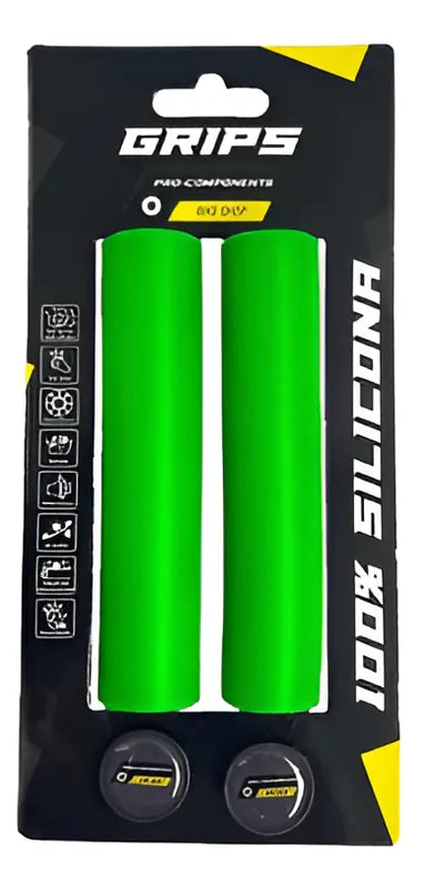 Grips Procomponents Verde Oscuro