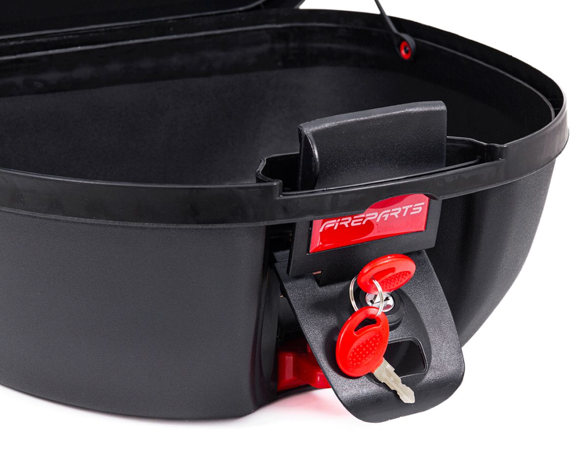 Maletero FP Case Rojo para Moto/Un Casco