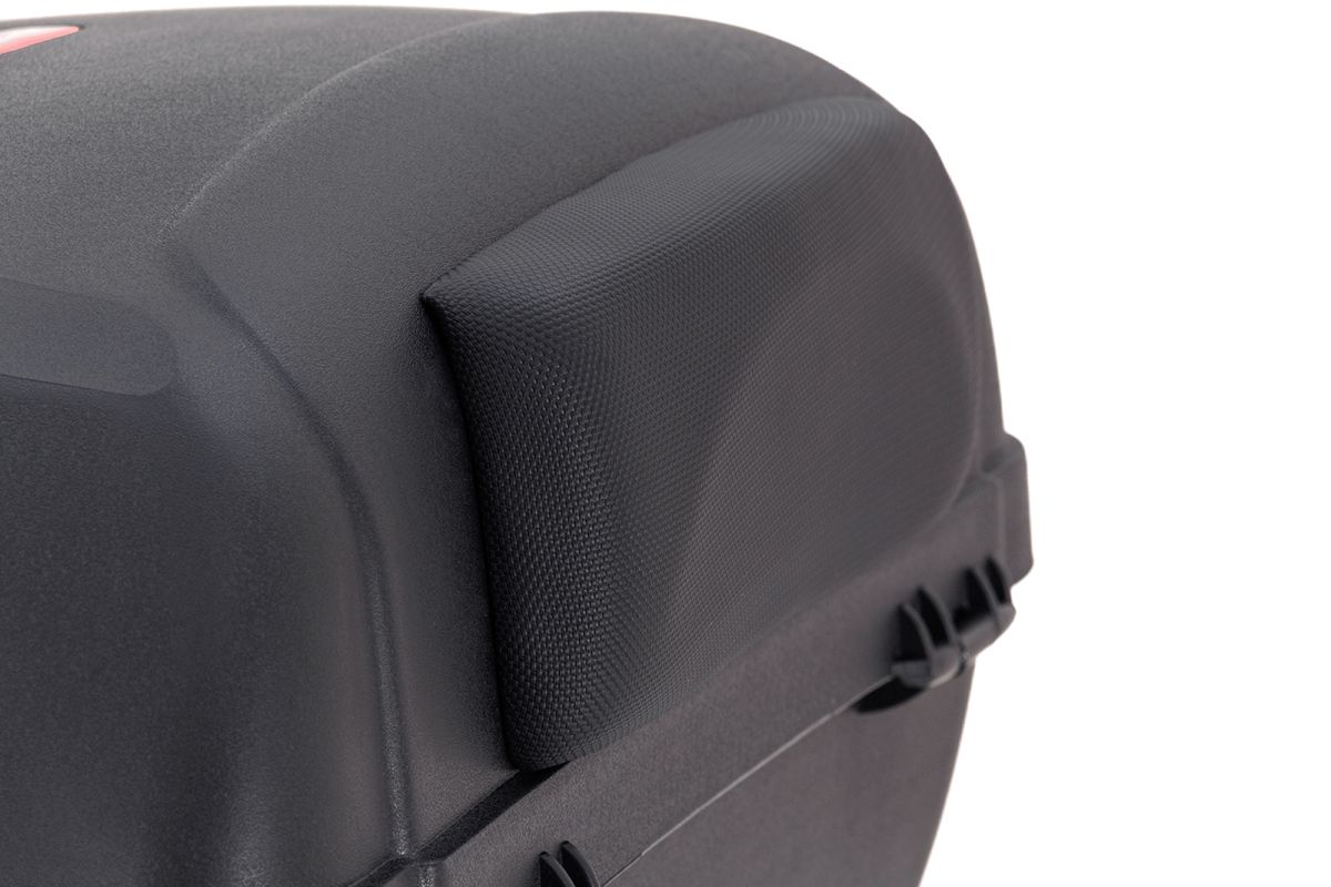 Maletero Mastech Crosser Case Negro Humo para Moto/Dos Casco