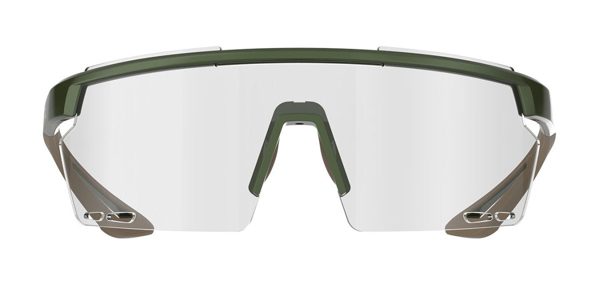 Gafas de Ciclismo Magicshine Rouleur Verde/Cafe Fotocromátic