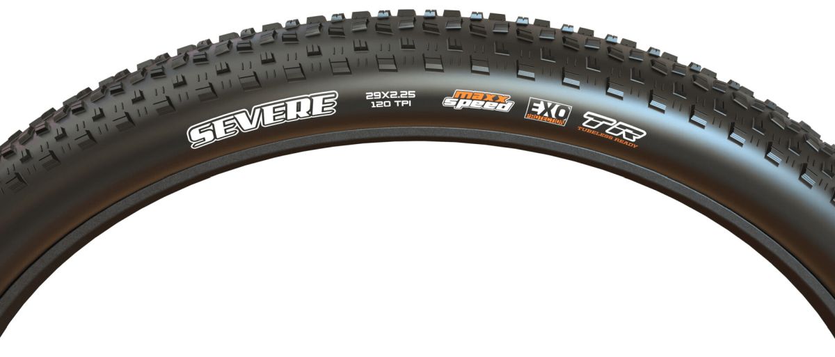 Llanta Maxxis Severe Plegable/MaxxSpeed/Exo/Tubeless/120Tpi