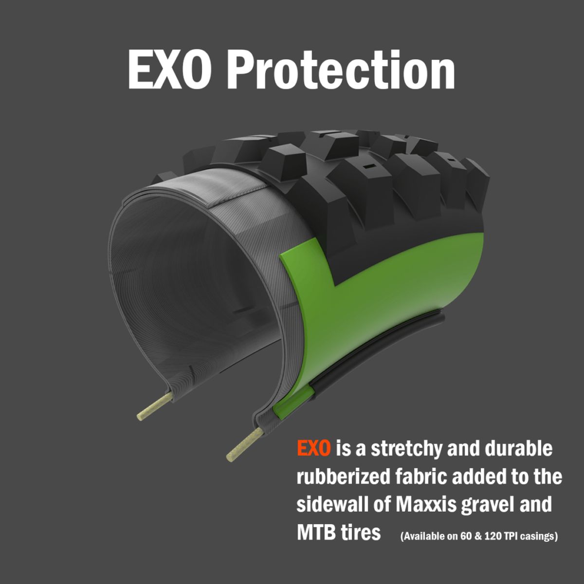 Llanta Maxxis Severe Plegable/MaxxSpeed/Exo/Tubeless/120Tpi