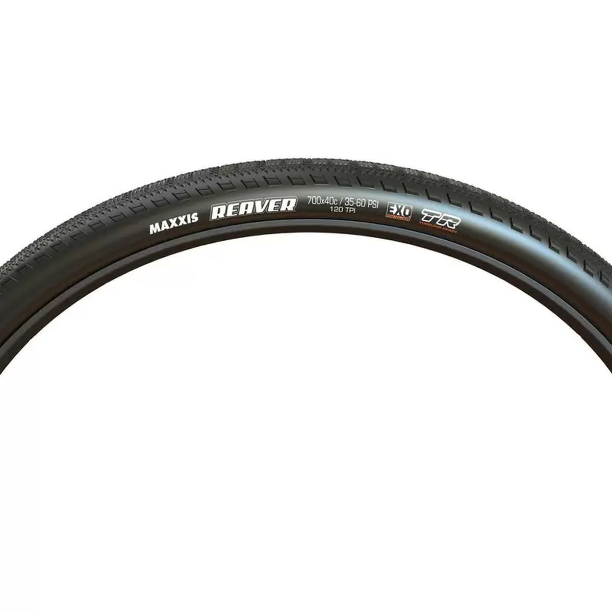 Llanta Maxxis Reaver EXO TR 120 TPI Plegable 700c