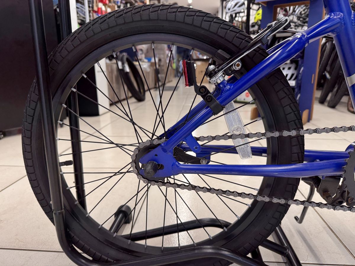 Bicicleta Niño Giant Usada Rin 20 Azul