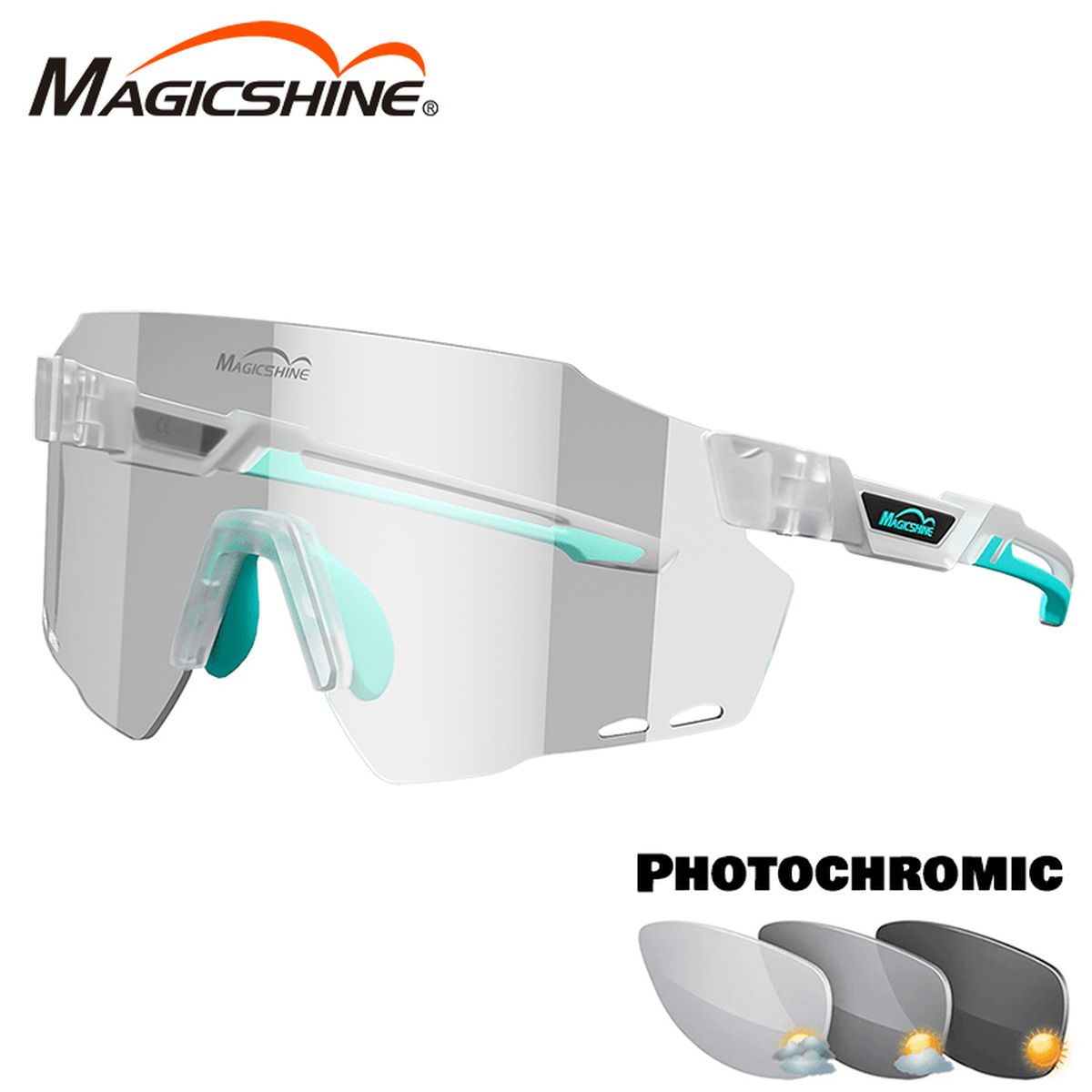 Gafas de Ciclismo Magicshine Windbreaker Azul