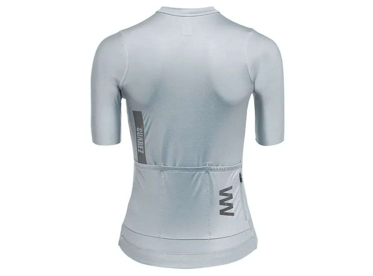 Jersey De Ciclismo M/C Mujer Suarez Solid Silt Gray