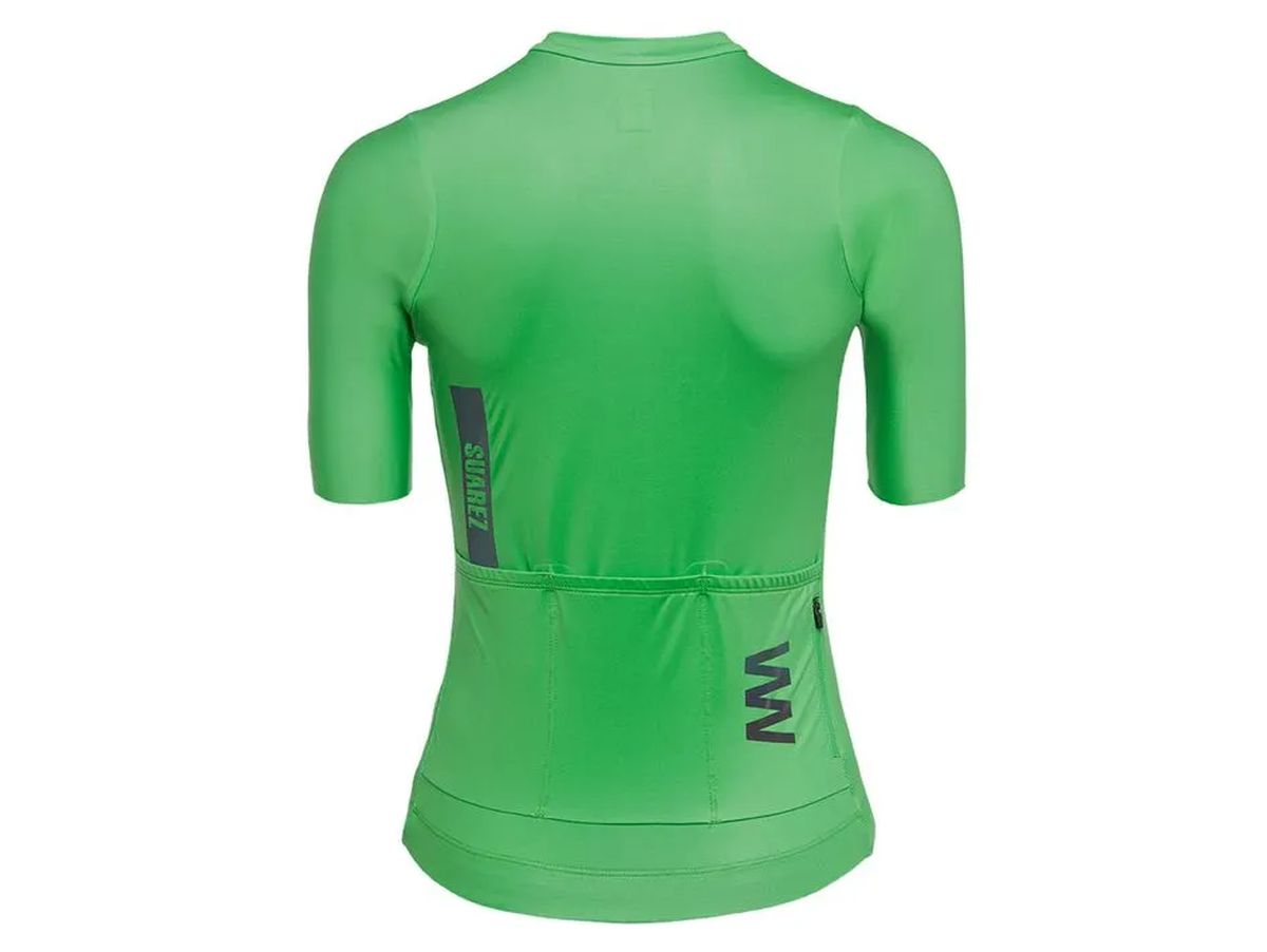 Jersey De Ciclismo M/C Mujer Suarez Solid Classic Green