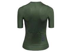 Jersey De Ciclismo M/C Mujer Suarez Solid Dark Forest