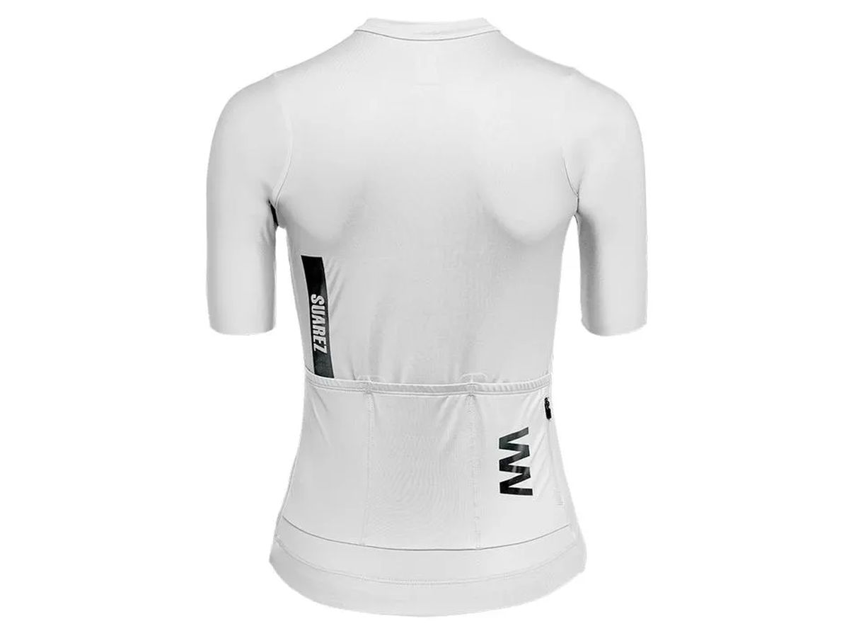 Jersey De Ciclismo M/C Mujer Suarez Solid Chalk