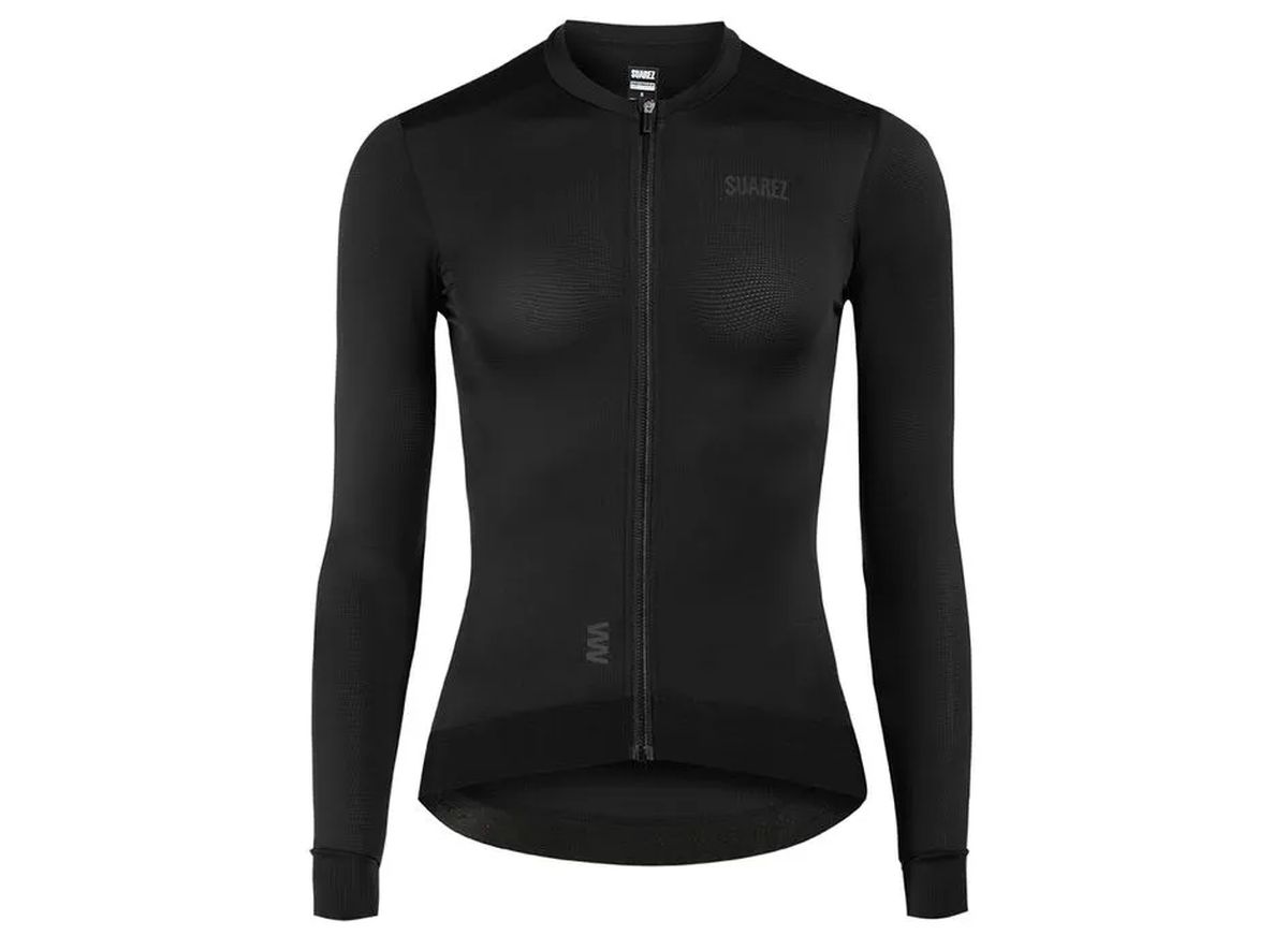Jersey de Ciclismo M/L Mujer Suarez Shade Negro