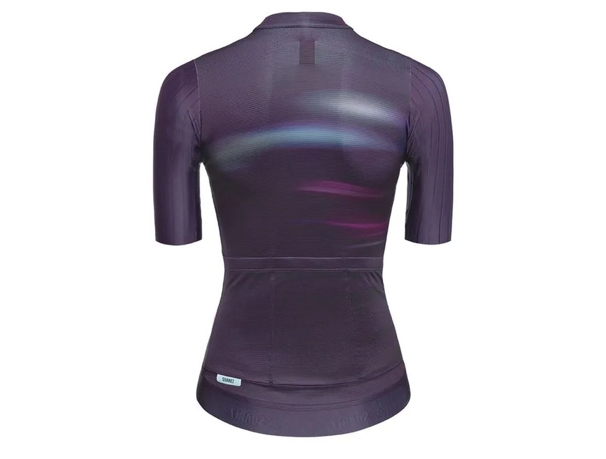 Jersey De Ciclismo M/C Mujer Velocity Deep Purple
