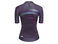 Jersey De Ciclismo M/C Mujer Velocity Deep Purple