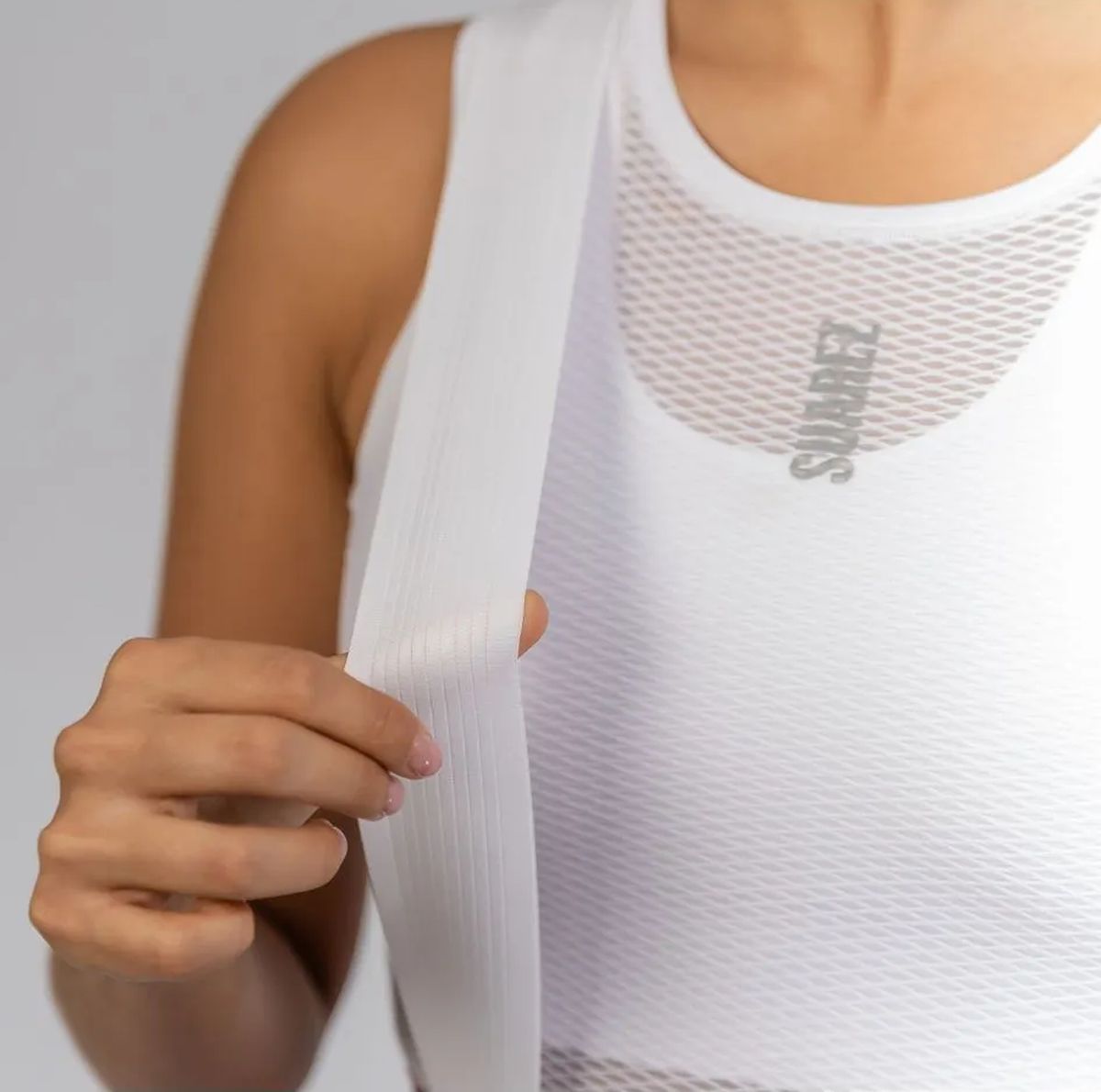 Pantaloneta de Ciclismo C/T Mujer Suarez Hard Blanco