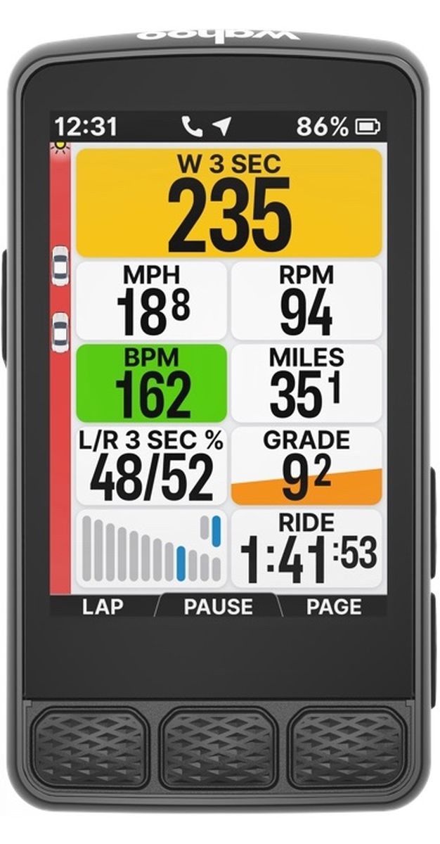 Luz Trasera Wahoo Trackr Radar