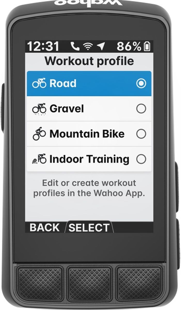 Ciclocomputador Wahoo GPS Elemnt Bolt V3