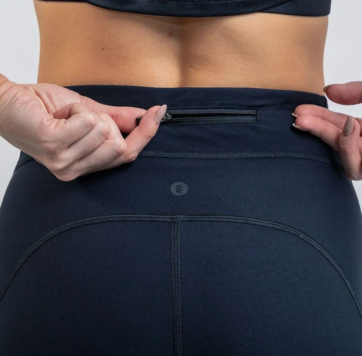 Pantaloneta Running S/T Mujer Suarez Hydro 8" Black