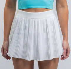 Falda Running Mujer Suarez Dynamic White