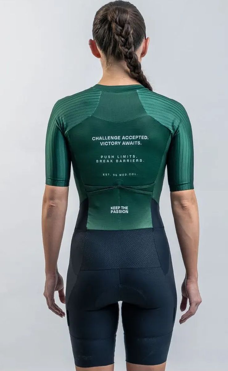 Enterizo Triatlón M/C Mujer Suarez Aero Tri Green